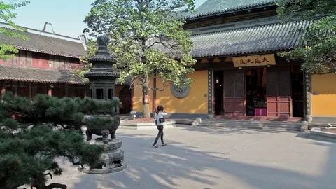 Longhua Temple Shanghai Stock Footage 83832846