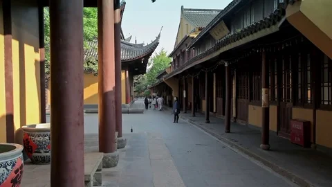 Longhua Temple Shanghai Stock Footage 83833032