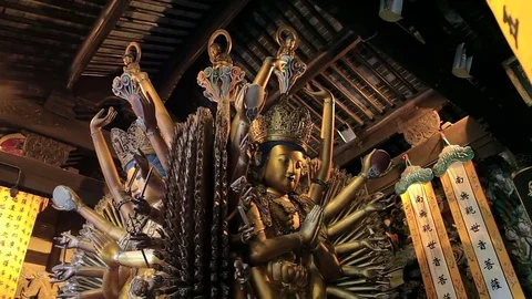 Longhua Temple Shanghai Stock Footage 83837611