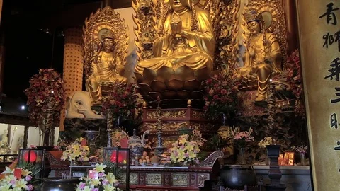 Longhua Temple Shanghai Stock Footage 83837882