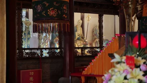 Longhua Temple Shanghai Stock Footage 83838129