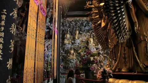 Longhua Temple Shanghai Stock Footage 83840187