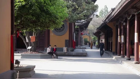Longhua Temple Shanghai Stock Footage 83840261