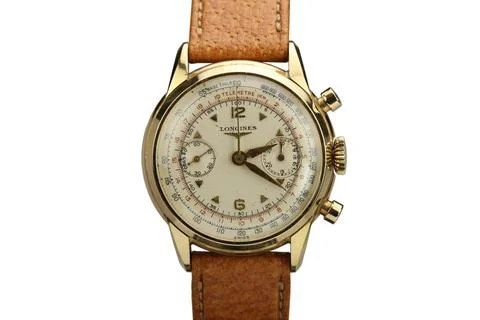 Longines Chronograph 1950s Stock Illustration