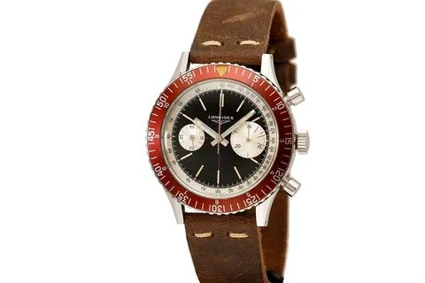 Longines Flyback Chronograph Ref 7981 Stock Illustration