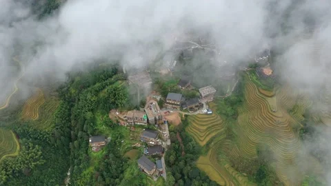 Longji Rice Terraces Stock Footage 170054818