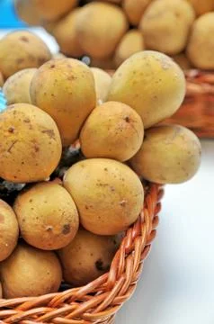 Longkong fruit Stock Photos