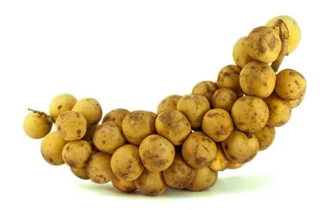 Longkong thai fruit Stock Photos