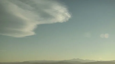 Long's Peak Lenticular Stock Footage 54745362