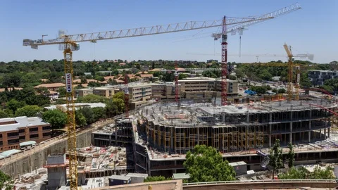 Longterm construction timelapse Stock-Footage 143776412