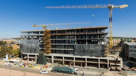 Longterm construction timelapse Stock-Footage 143777442