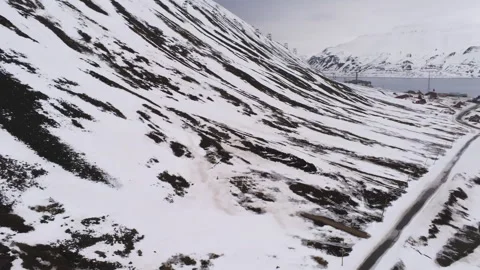 Longyearbyen cemetery, Svalbard Stock Footage 274289559