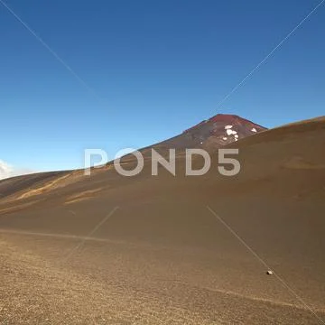 Lonquimay and tolhuaca volcano, chile Stock Photos