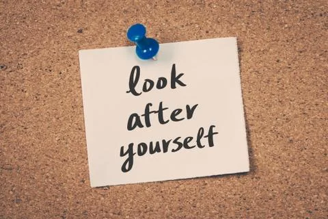 Look after yourself Stock Photos