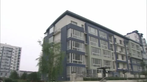 Look around the community environment Stock-Footage 235277926