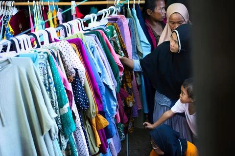 Look at the clothes Stockfoto's