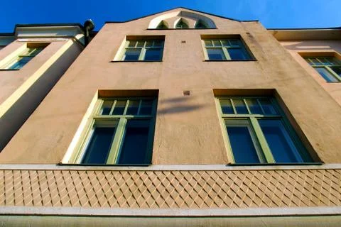 Look up the facade Stock Photos