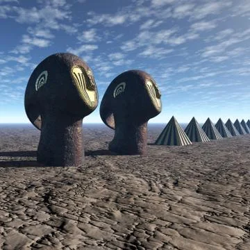 Look to the future Stock Illustration