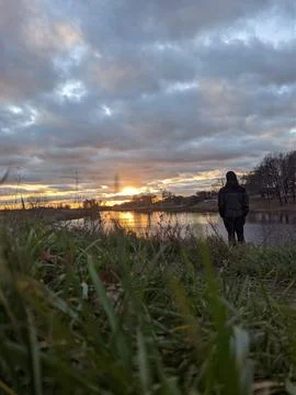 A look into the future Stock-Fotos