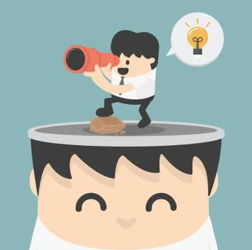 Look ideas Stock-Illustration