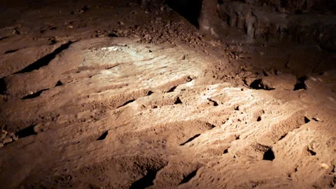 A look inside cave Vjetrenica. Stock Footage 171401009