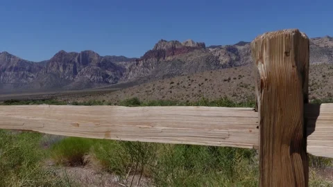A Look Inside Red Rock Canyon In Las Vegas, Nevada Stock Footage 159193053