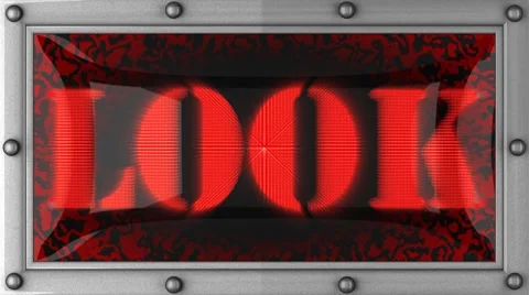 Look on led Stock Footage 8759694