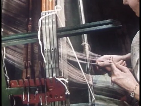 A look at the loom and its essentiality in the textile industry in American Stock Footage 75769884