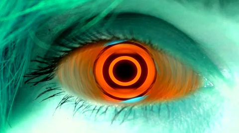 Look in my eye! Stock Footage 47229926