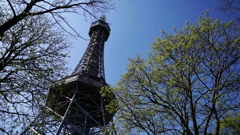 Look-out Petrin, Prague Stock Footage 88442581