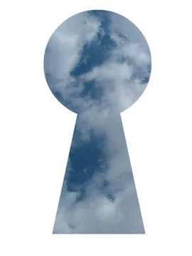 Look outside Stock Illustration