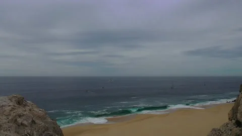 A look at the Pacific from lands end. 库存影片 133219426