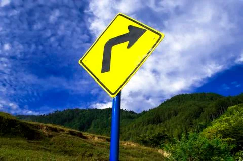 Look to the right. Stock Photos