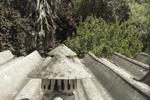 A look on the roofs Stock Photos