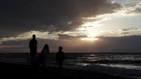 Look the sunrise Stock Footage 25233728