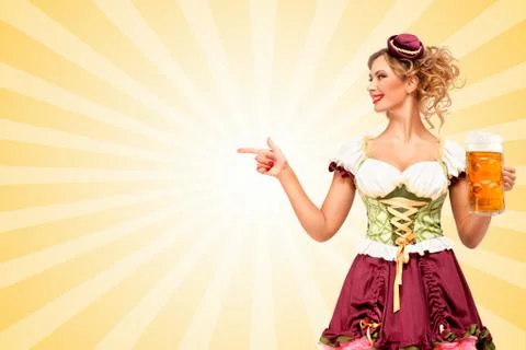 Look there. Stock Photos