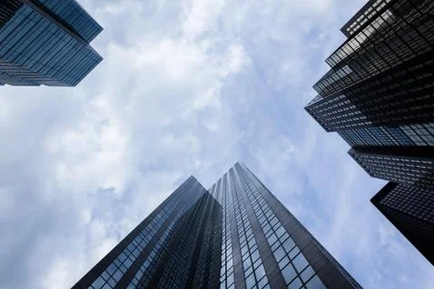 Look up Toronto Foto stock