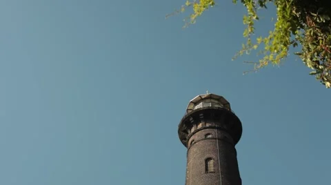 Look at Tower on Sky Stock Footage 47829448