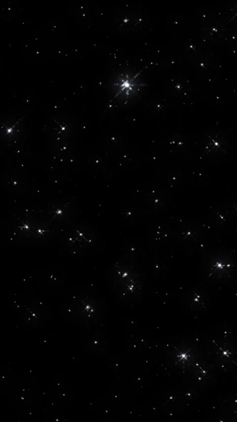 Look up under the night sky to discover an expanse filled Stock Footage 313123637