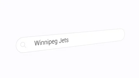 Look up Winnipeg Jets on the Search Engine Stock Footage 247947569