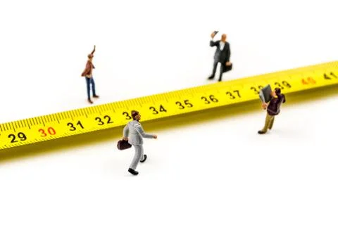 Look before you leap Stock Photos