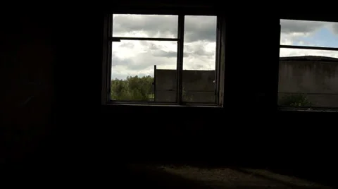 Looked out the open window Видео 39840559