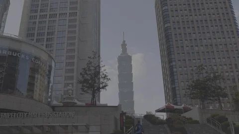 Looking at the 101 Building Stock Footage 95164962