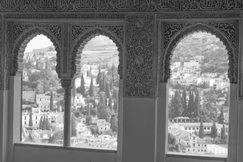 Looking the Albayzin Stock Photos