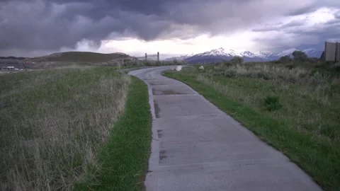 Looking up and seeing the view Stock Footage 274113505