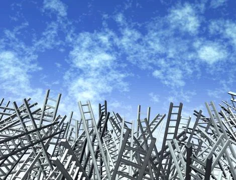 Looking-for-answers Stock Illustration