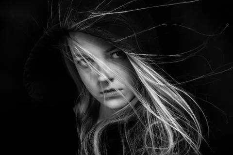 Looking back Foto stock