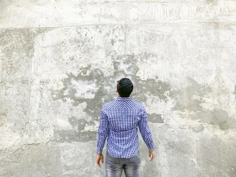 Looking at background empty copyspace. Stock Photos