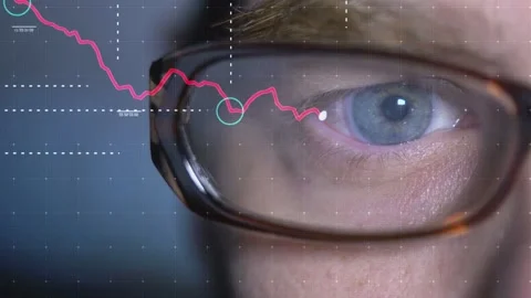 Looking Bad Sales Graph Stock Footage 200184054