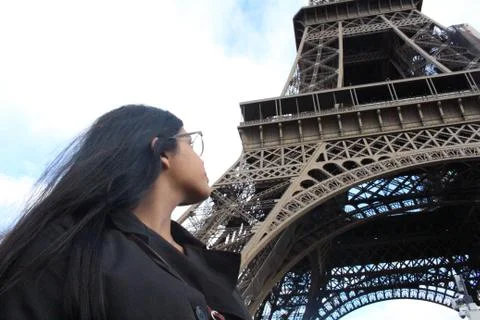 Looking at Beauty Foto stock